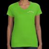 Women's V-Neck Fine Jersey Tee Thumbnail